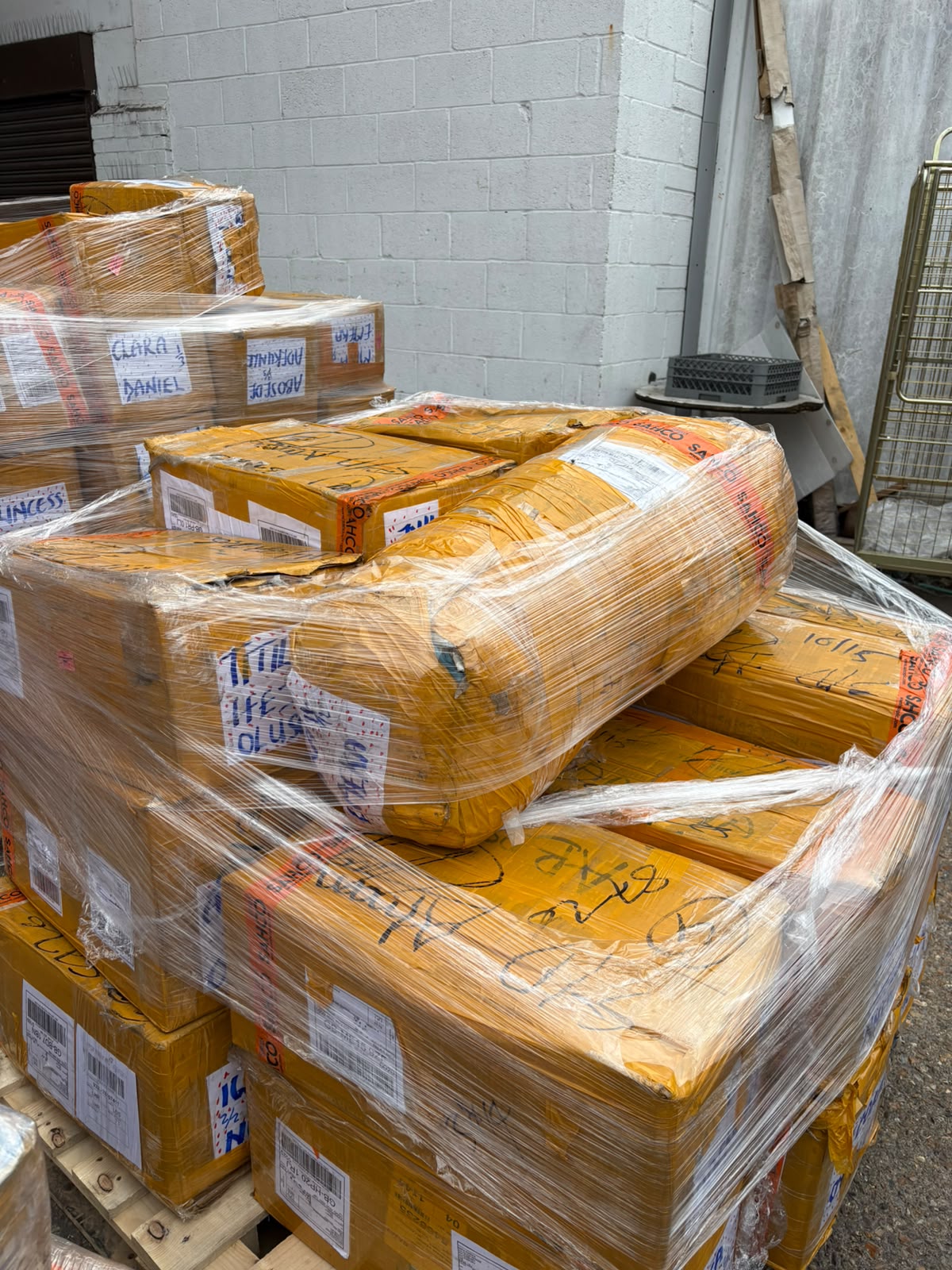 Shipped cargo carton 3