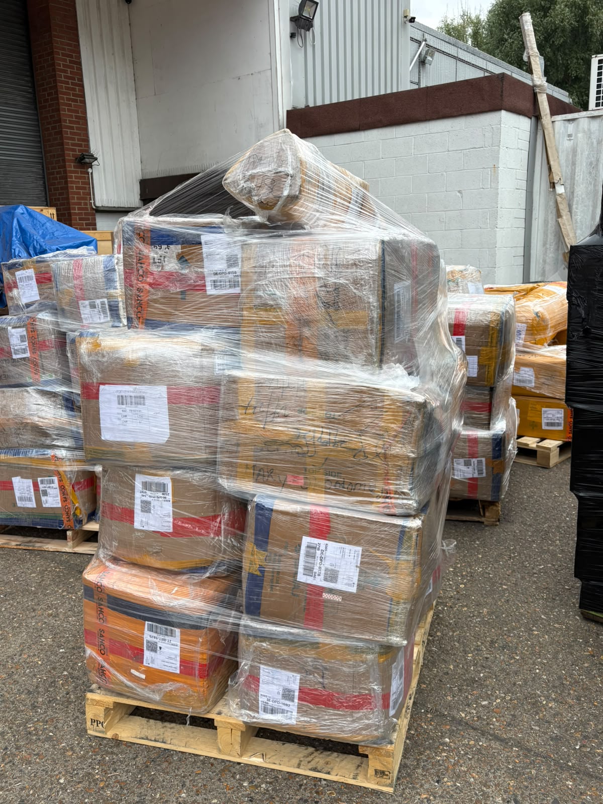 Shipped cargo carton 9