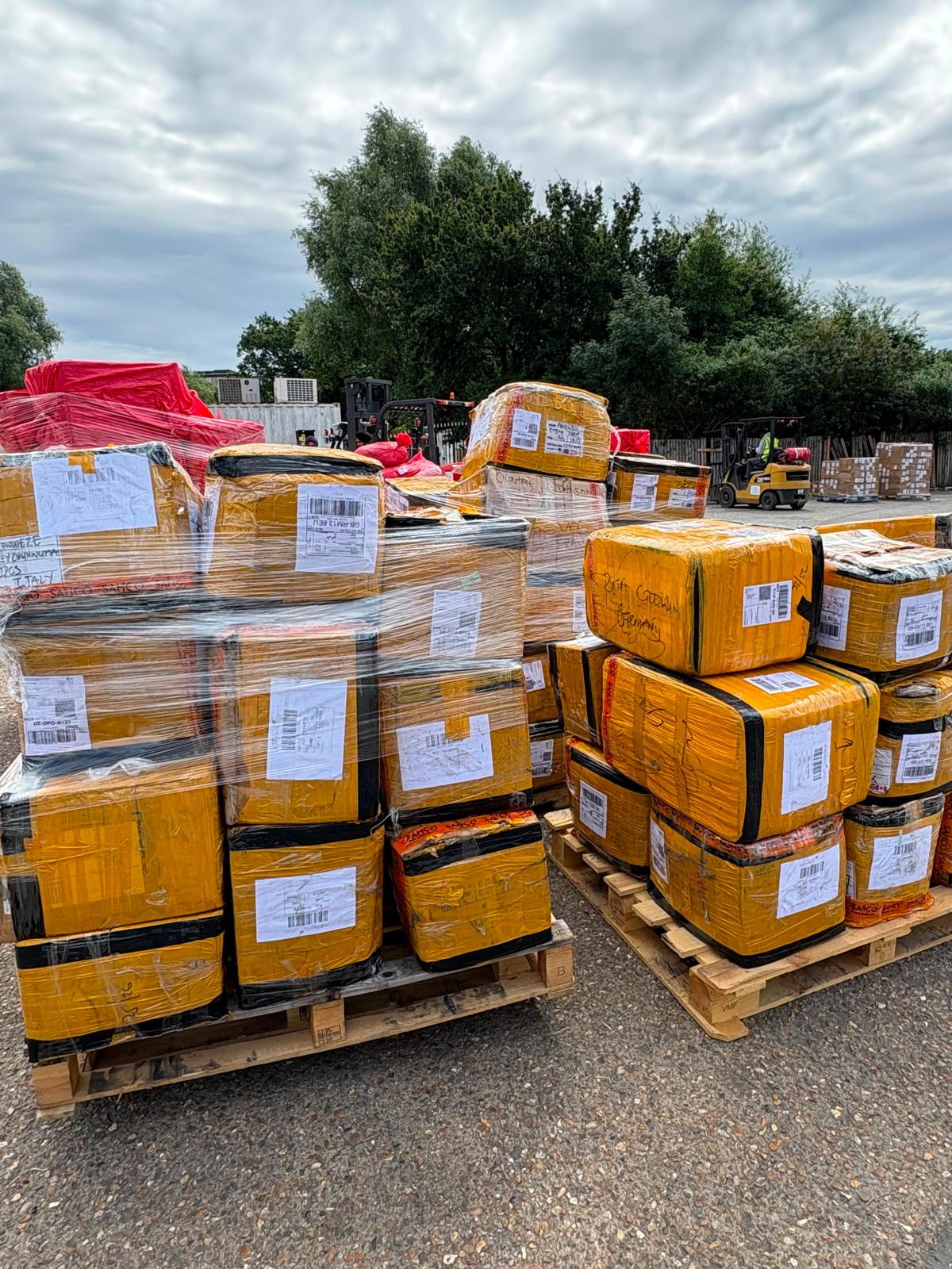 Shipped cargo carton 14