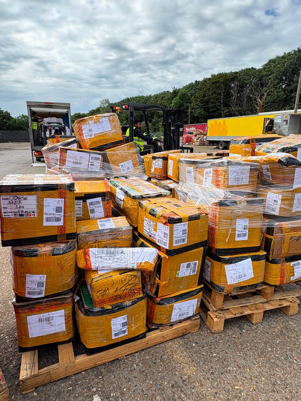 Shipped cargo carton 15